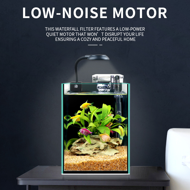 Aquarium Fish Betta - New Ultra-Clear Glass Betta Fish Tank,