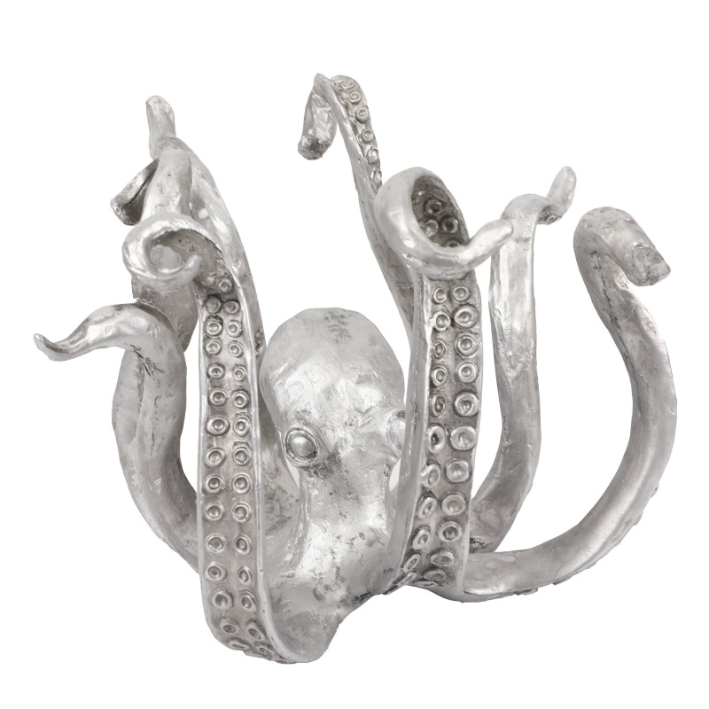 1pc Octopus Sculpture Cup Hold - Aquarium Decor 评论和价格