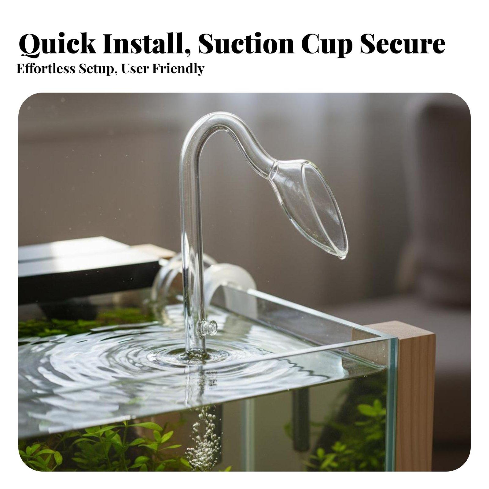 Glass Lily Pipe Aquarium Surfa - Aquarium Plants 评论和价格