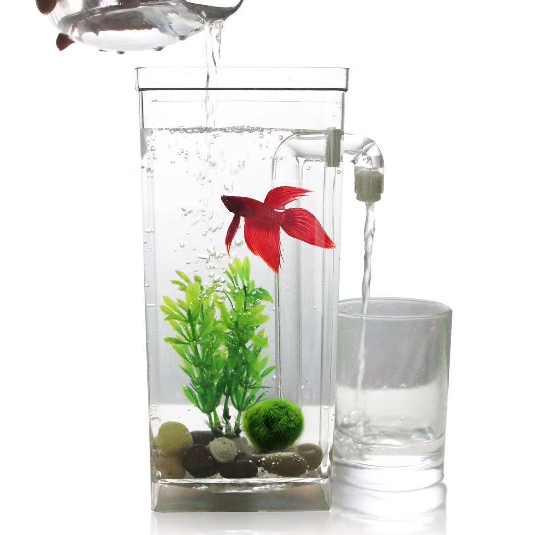 Lazy Free Water Change Desktop - Aquarium Fish Betta 评论和价格