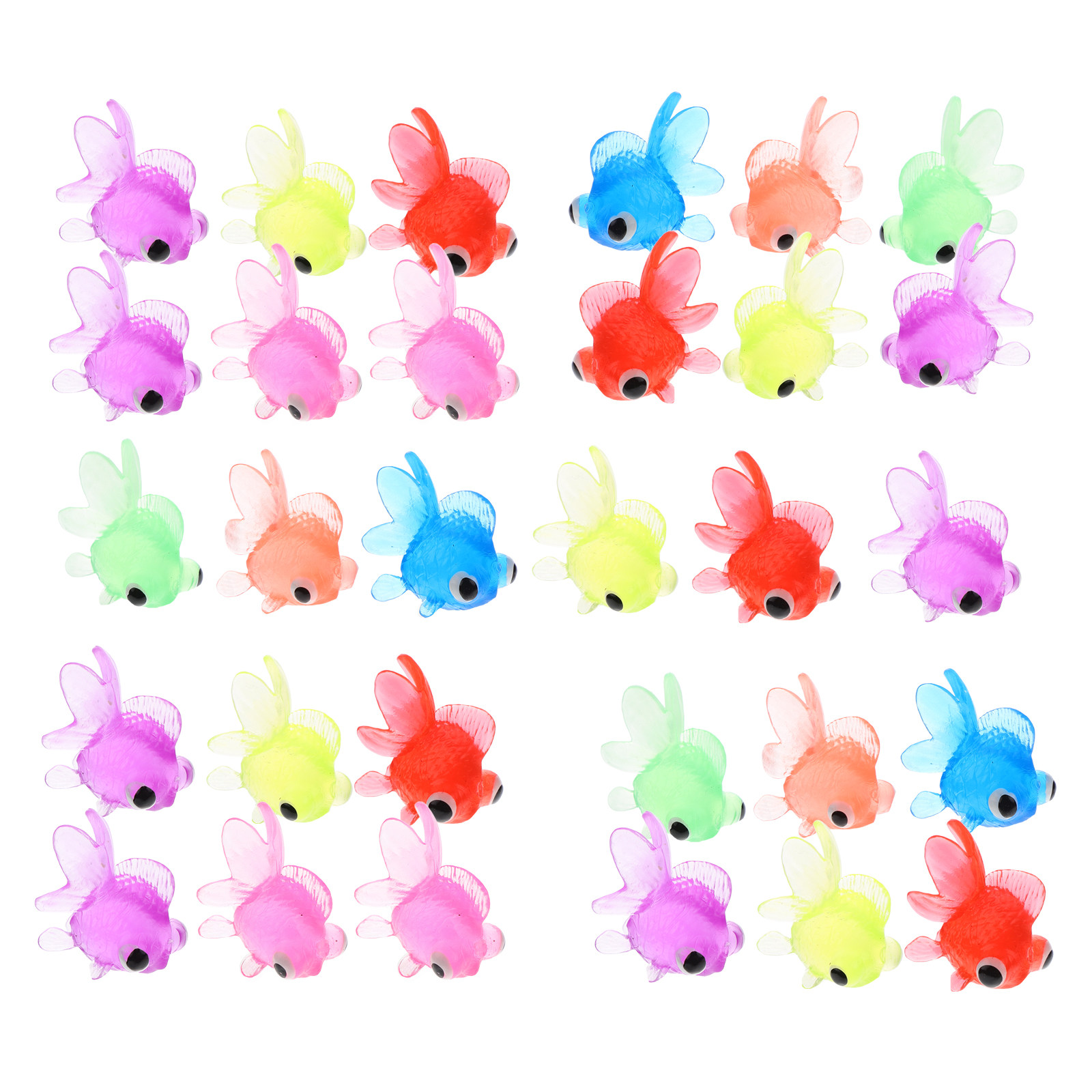 20Pcs Lifelike Goldfish Aquari - Aquarium Decor 评论和价格