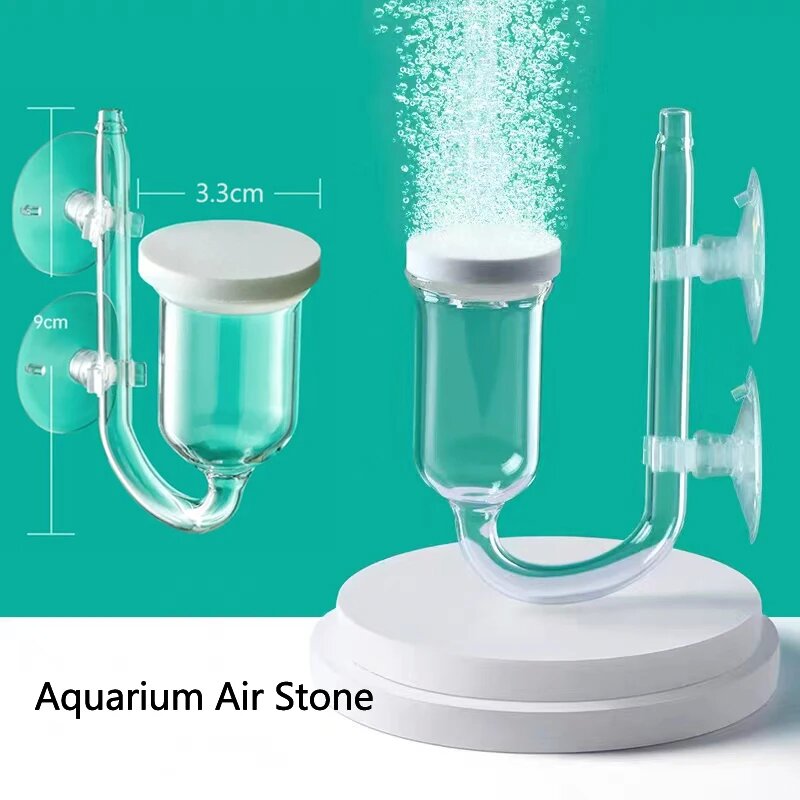 1Set Glass Air Pump Sand Stone - Fish Tank Gravel 评论和价格