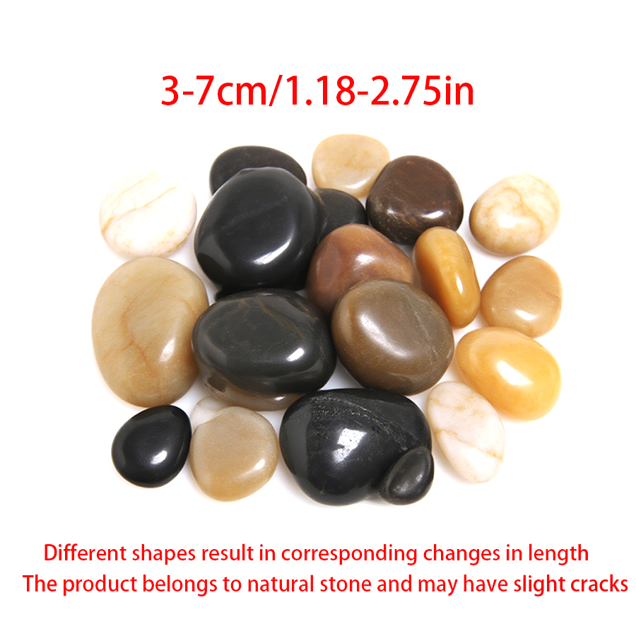 300-700g Smooth River Pebbles, - Aquarium Plants 评论和价格