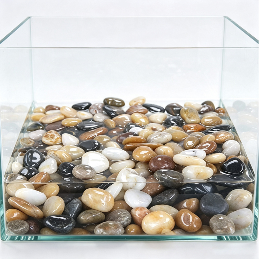 300-700g Smooth River Pebbles, - Aquarium Plants 评论和价格