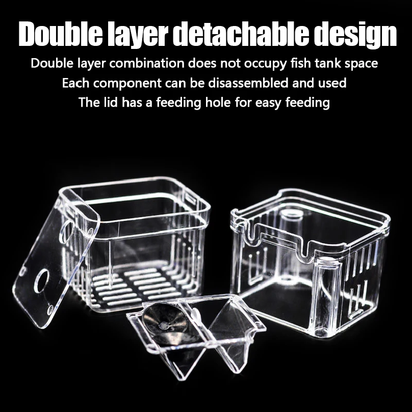 1PC Aquarium Fish Breeder Box  - Betta Fish Tank 评论和价格