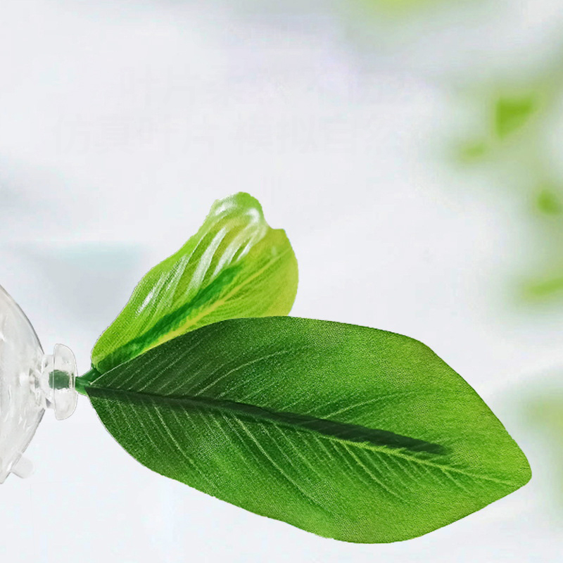 (Ce14)1/5PC Green Leaf Hammock - Betta Fish Tank 评论和价格