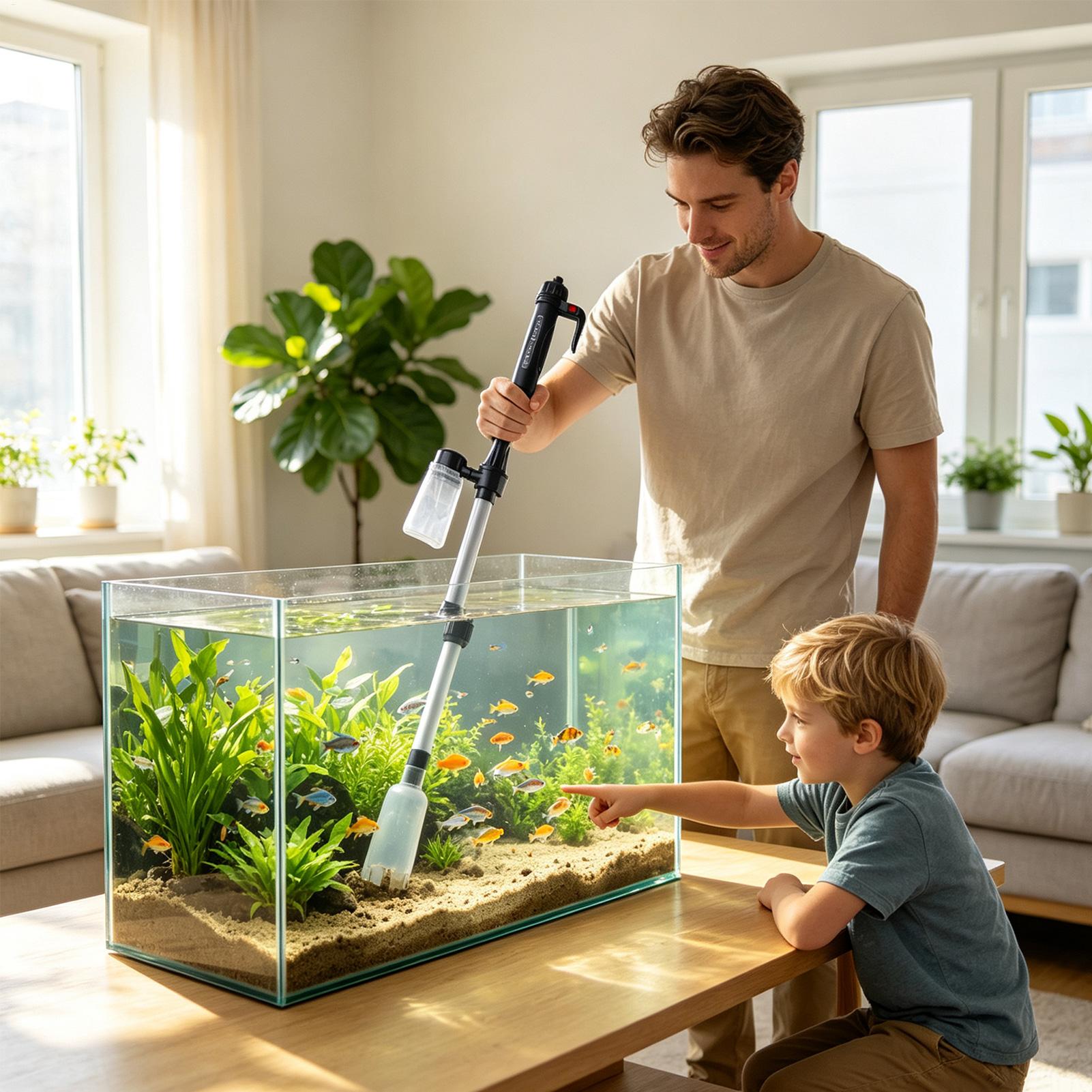 Aquarium Vacuum Gravel Cleaner - Fish Tank Gravel 评论和价格
