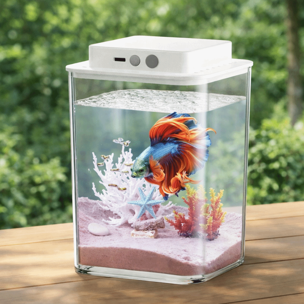 Transparent Betta Fish Tank In - Betta Fish Tank 评论和价格