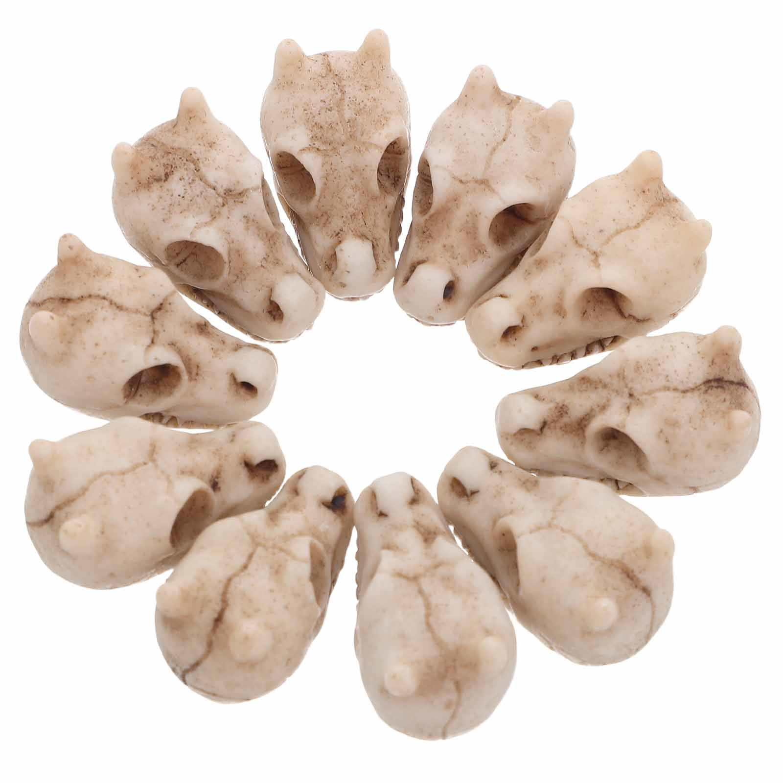 20Pcs Mini Dragon Skull Resin  - Aquarium Decor 评论和价格
