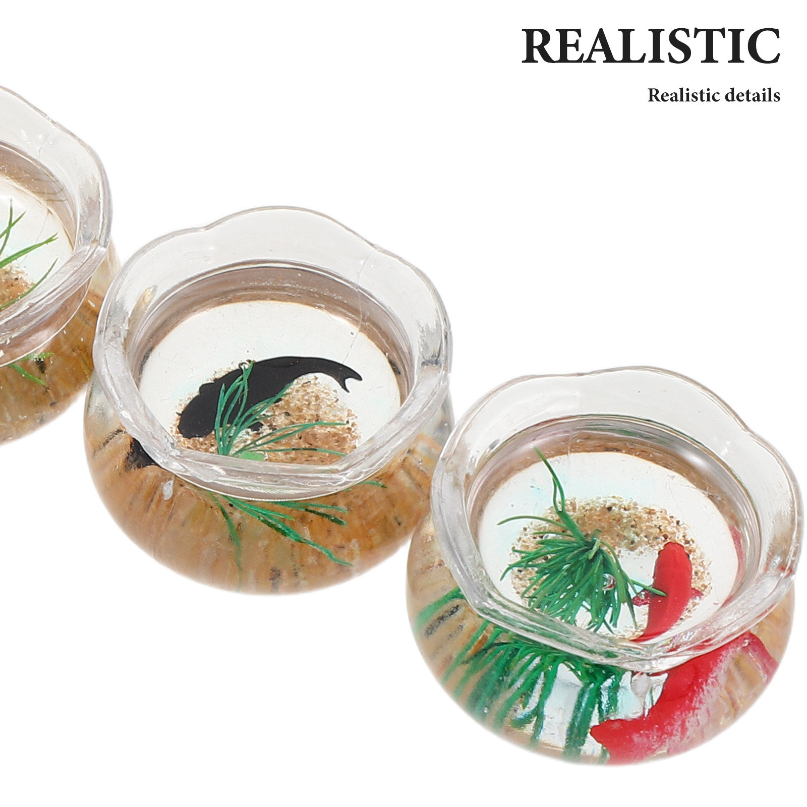 5Pcs Mini Fish Aquarium Realis - Aquarium Plants 评论和价格