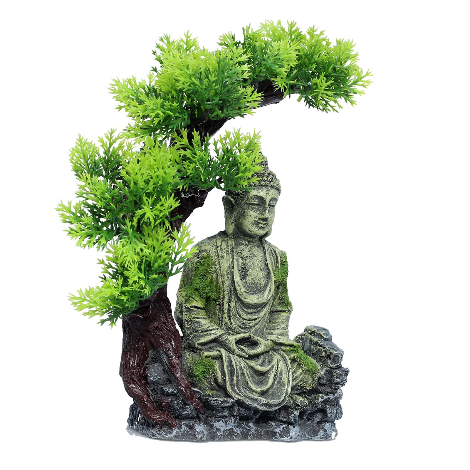 Buddha Statue Aquarium Decorat - Betta Fish Tank 评论和价格