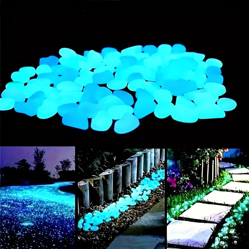 100pcs Resin Luminous Stones G - Aquarium Plants 评论和价格